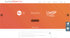 Desktop Screenshot of livingobjects.com